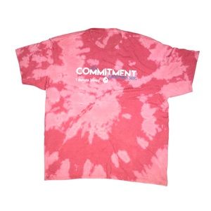 Vintage bleached tshirt « I donate blood »